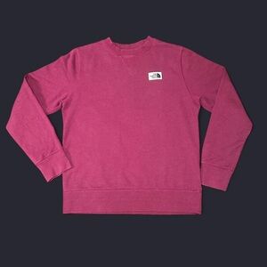 The North Face Burgundy Crewneck Sweatshirt Women’s Medium Cozy Essentials 🍂